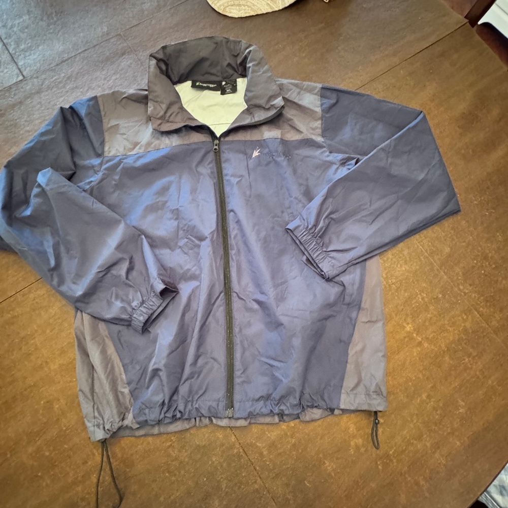Frogg Toggs Blue/Grey wind breaker jacket -  M/L